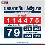 ผลรางวัล 1 กันยายน 2564